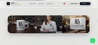 JurisFlow Legal - Premium Corporate & Relocation Law Landing Page