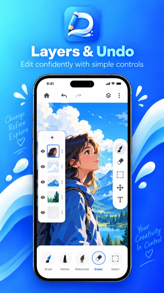 Draw Color Art Pro App for iOS and Android (Flutter) — screenshot 2