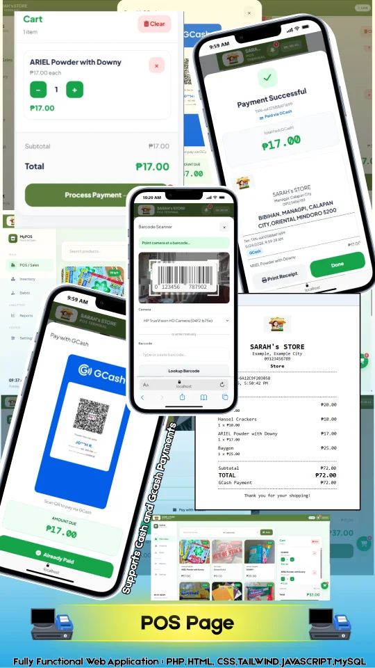 Complete Web-Based POS with Inventory, Sales, Debt Tracking, and Fully Reporting — screenshot 9
