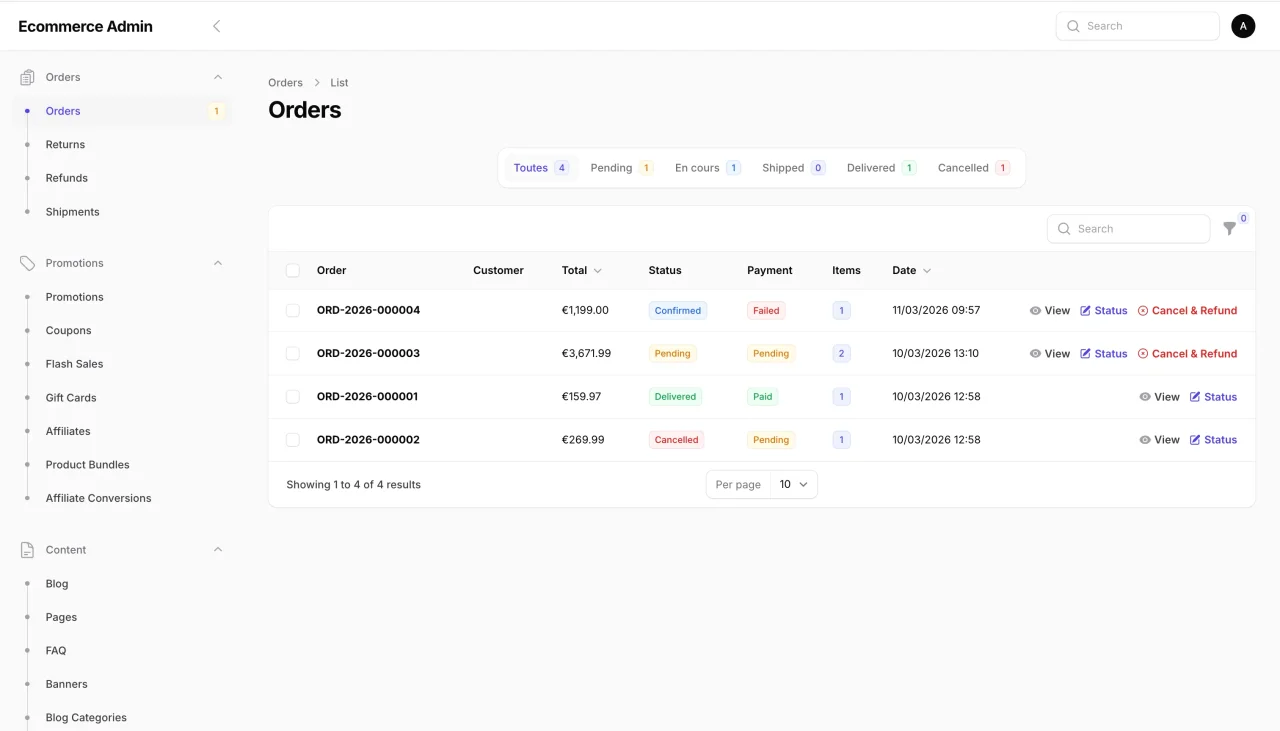 LaraCommerce Production-Ready E-Commerce REST API for Laravel 12 — screenshot 6