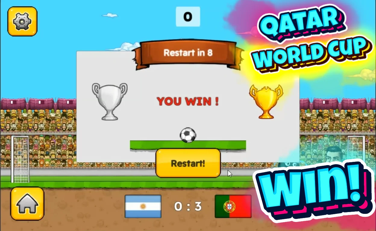 Qatar World Cup 2022 Head Soccer — screenshot 1