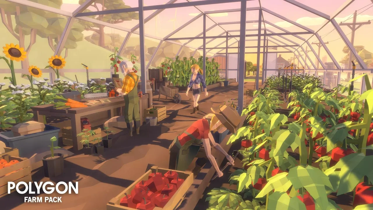 POLYGON Farm - Low Poly 3D Art by Synty — screenshot 4