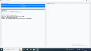Batch Videos to Audio Converter