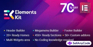 ElementsKit - The Ultimate Addons for Elementor Page Builder