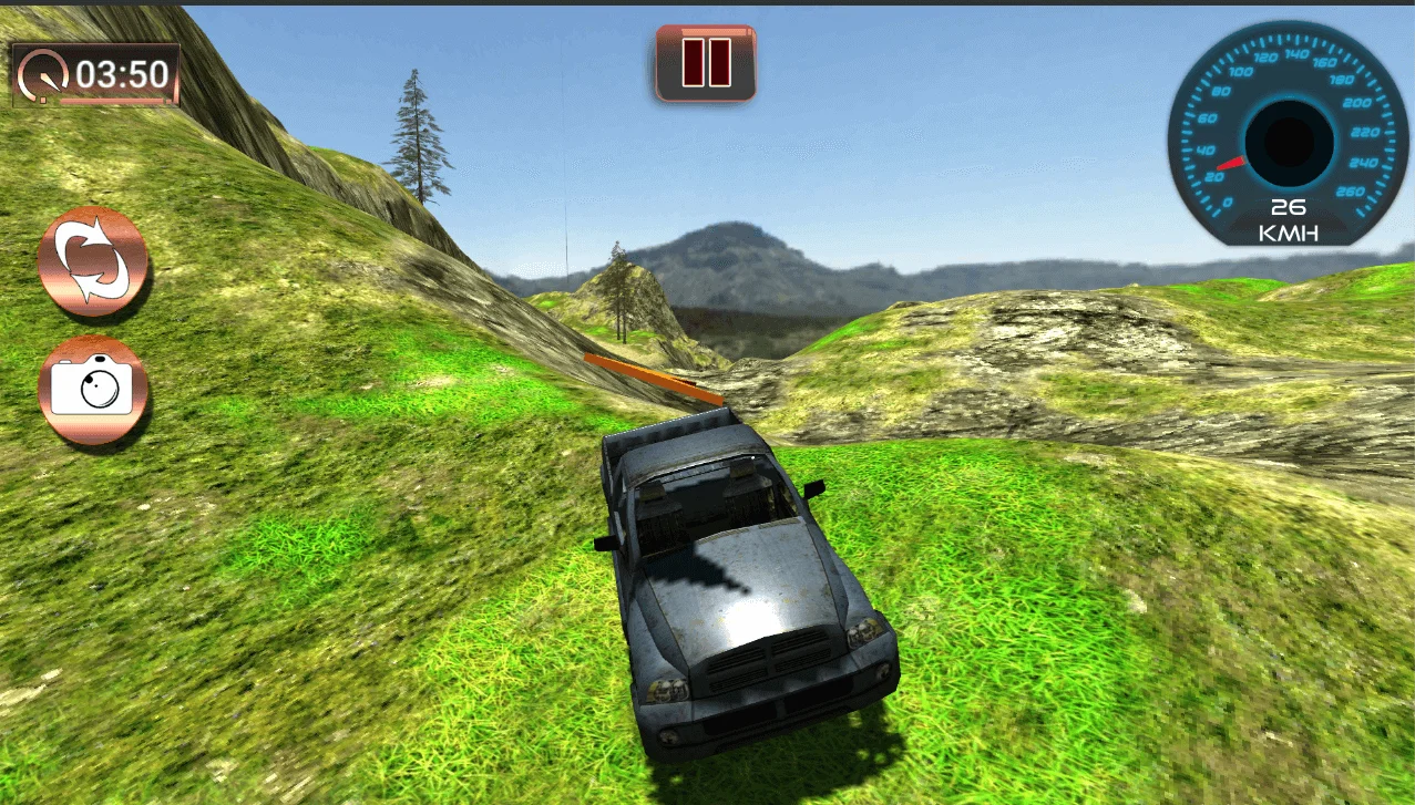 Offroad 6×6 Jeep Driving: Truck Hills Climbing Game 3D 64BIT Source Code — screenshot 1