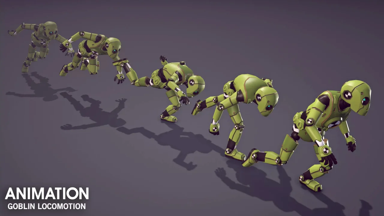 Synty ANIMATION - Goblin Locomotion — screenshot 1