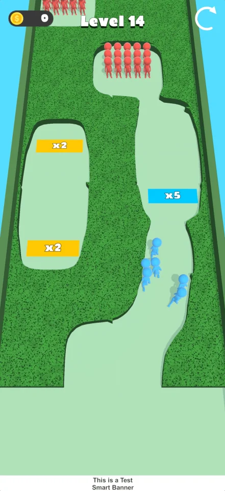 Castle Assault – Trending Hypercasual Template — screenshot 1