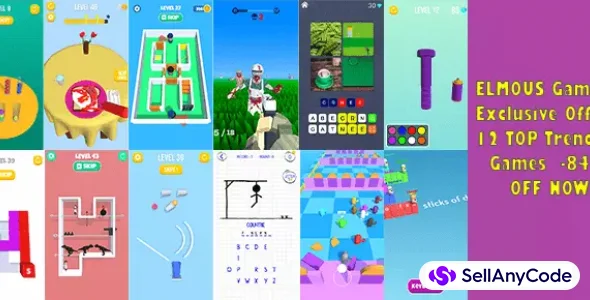 ELMOUS Games Exclusive Offer: 12 Top Most-Wanted Trending Games