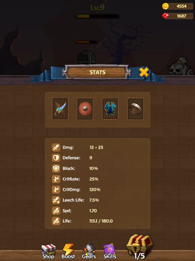 Merge Dungeon Merge Idle RPG Template for Unity Game, Merge Game — screenshot 1