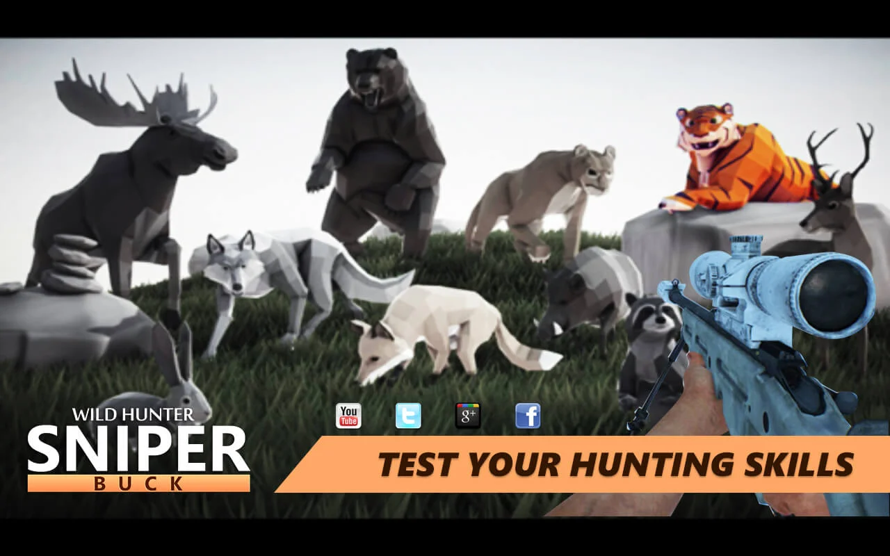 Wild Hunter Sniper Buck Unity 3D — screenshot 5