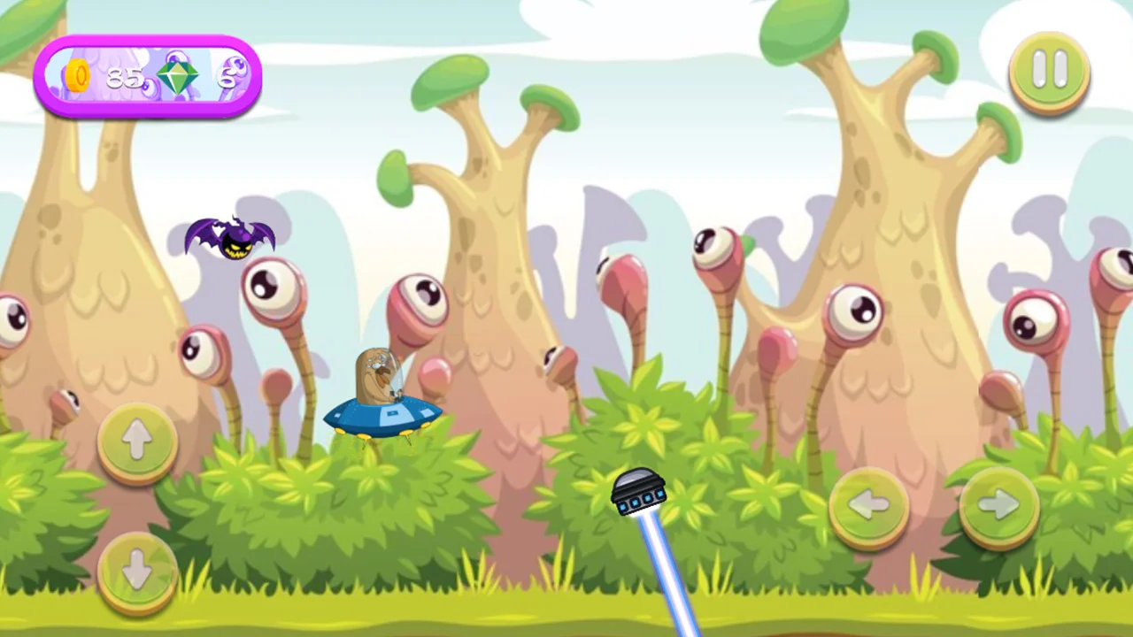 UFO Rush 2 Game Template — screenshot 4