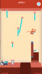 Rescue Kitten - Rope Puzzle