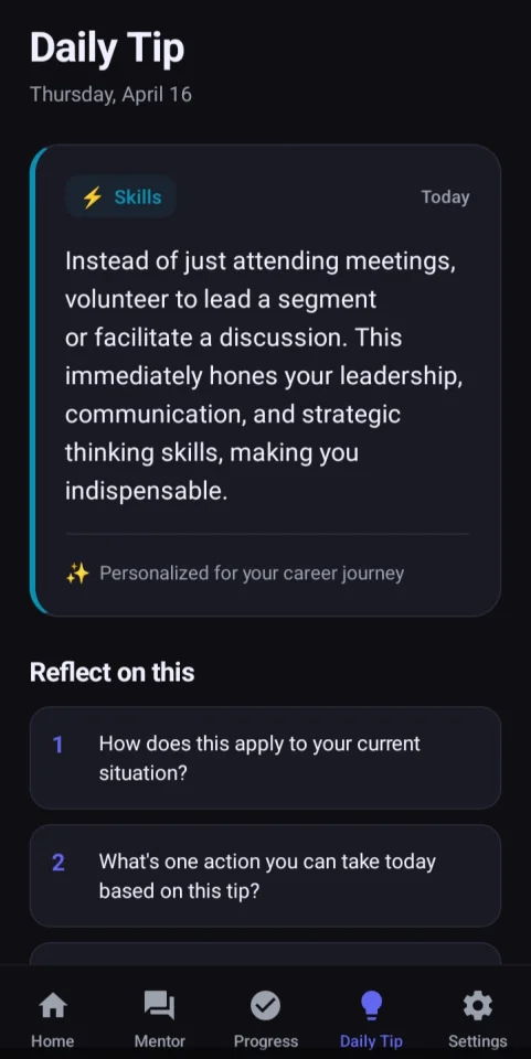MentorAI — screenshot 6