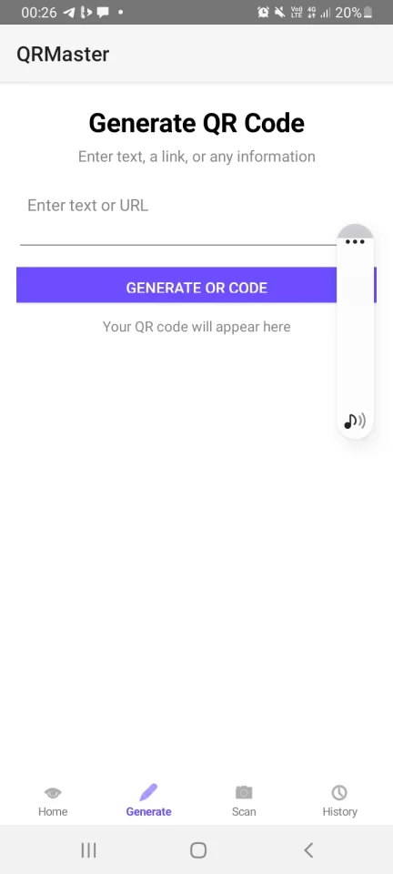 QR Master QR Code Scanner Android App Template — screenshot 1