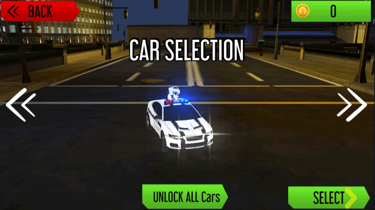 Drive Police Car Gangsters Chase — screenshot 2