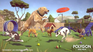 Dog Pack - Synty POLYGON - Dog Animations and Controller