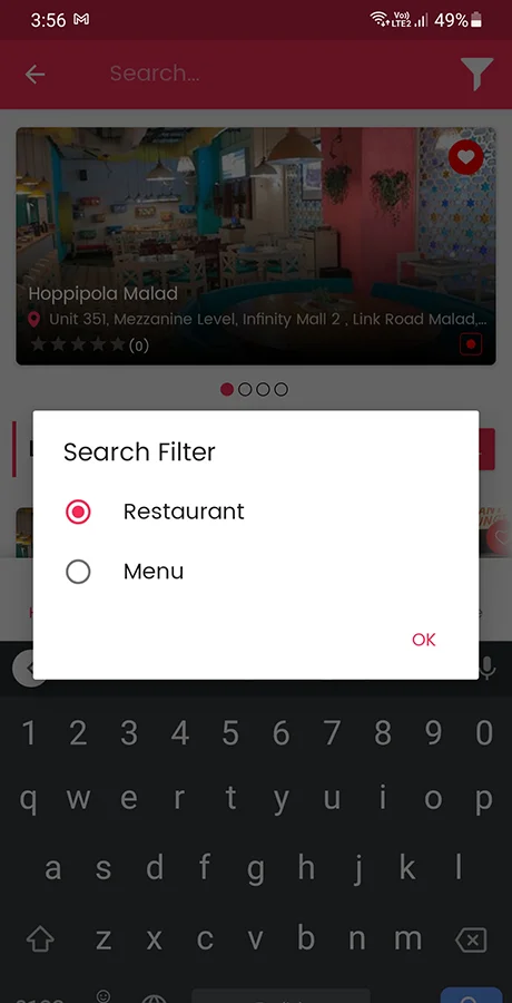 Viavi Food Delivery Android App — screenshot 6