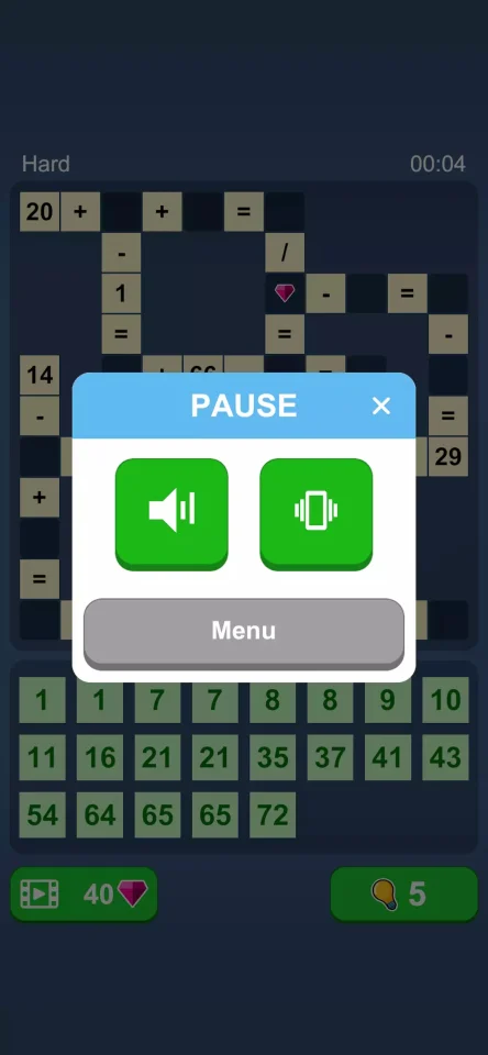 Math Cross Game — screenshot 7