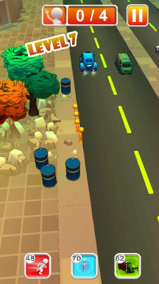 Crazy Stick Man Road Crossing Rescue 64 Bit Source Code — screenshot 8