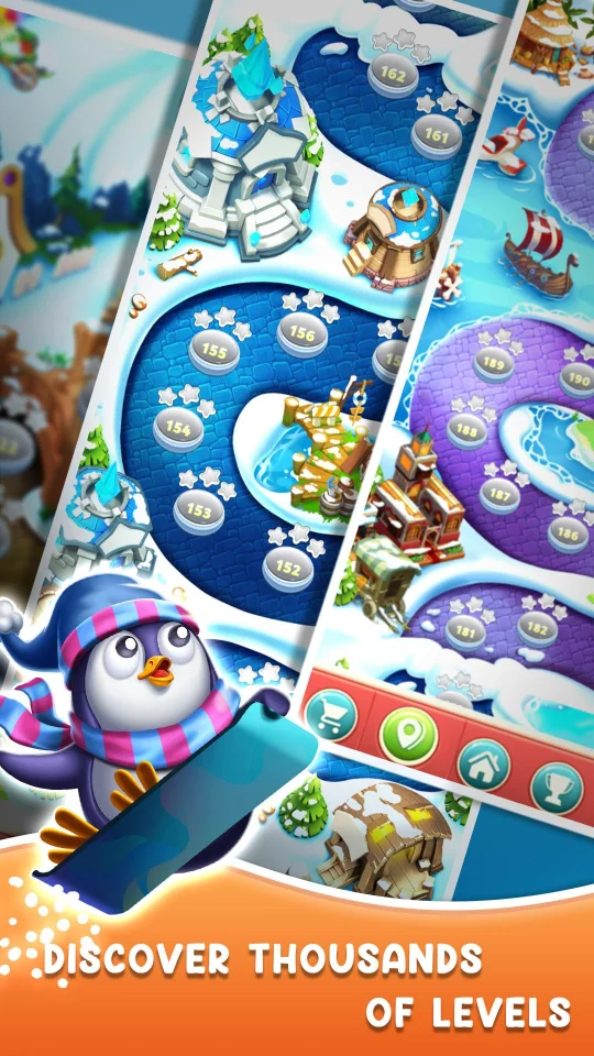 PEW Pengy - Matching Puzzle & PAIR Connection — screenshot 2