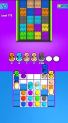 Knit Color Rope Sort Jam Puzzle Unity Source Code