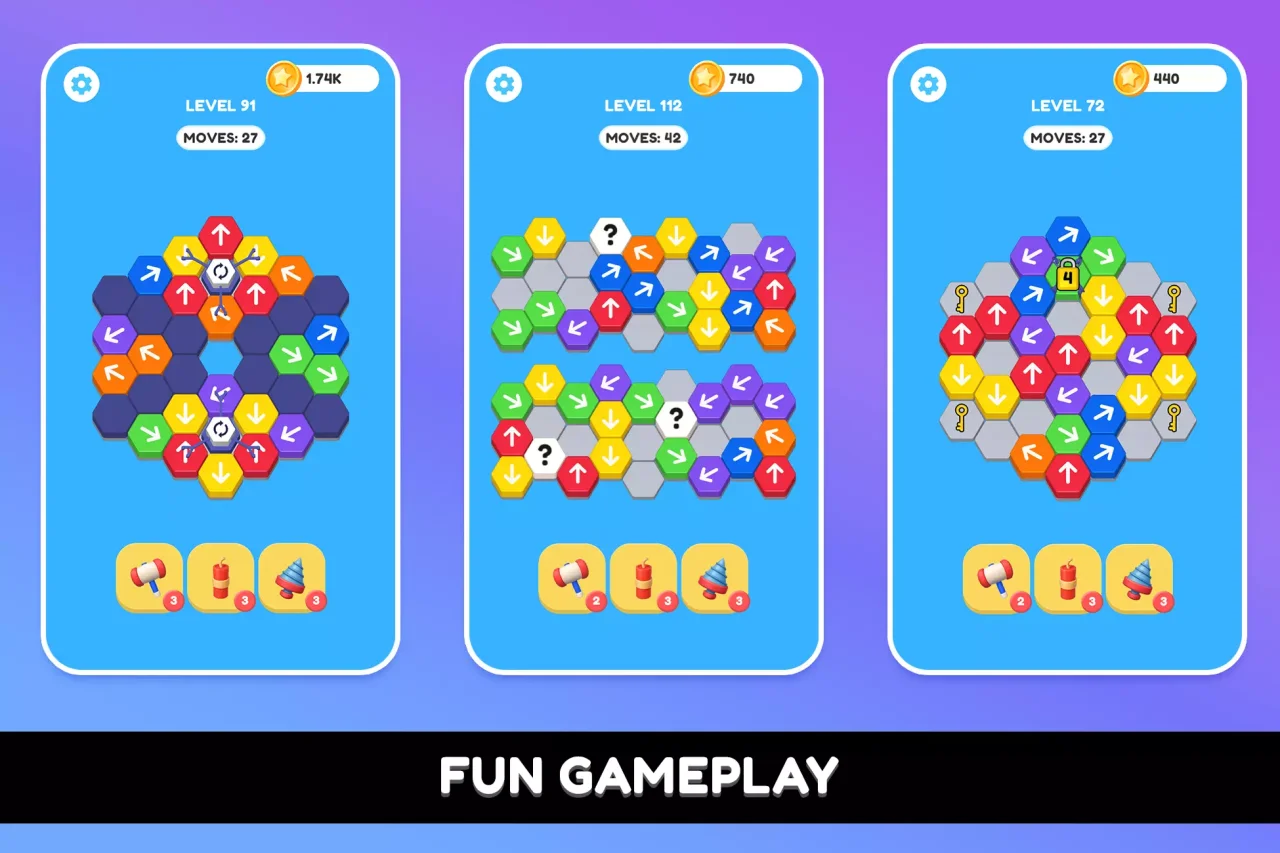 Hex Jam | Template + Editor — screenshot 1
