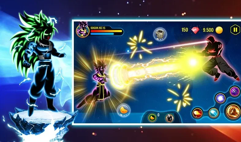 Shadow Goku Saiyan Battle — screenshot 5