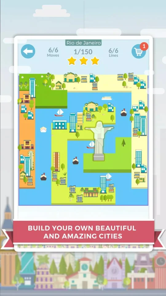 City Lines Puzzle — screenshot 2