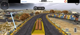 Long Trailer Truck Cargo Transport Truck Simulator Game 2021