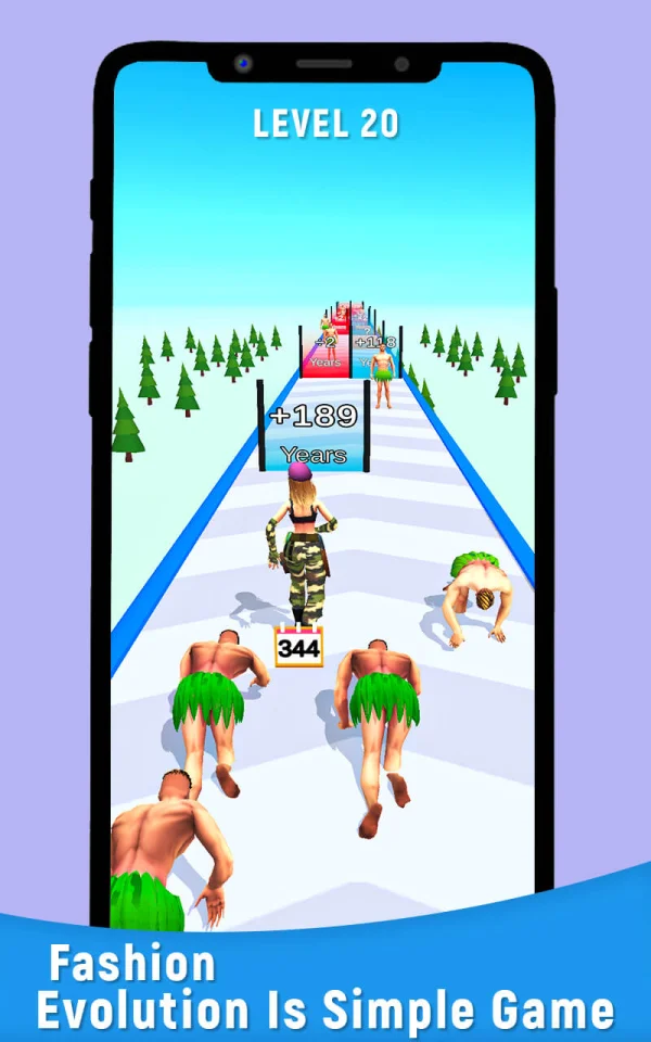 Fashion Evolution Outfit Runner 3D – New Top Trending Game — screenshot 1