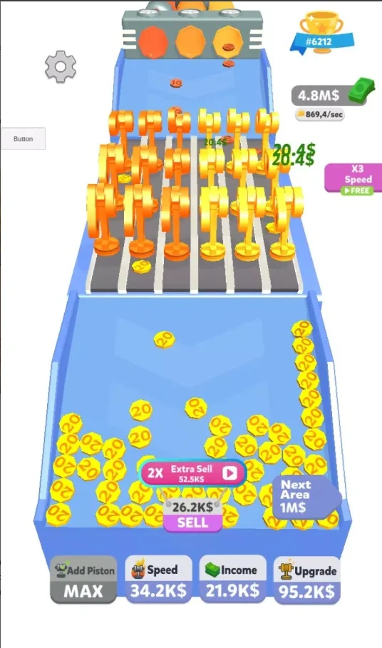 Piston Clicker Idle Money Machine — screenshot 8