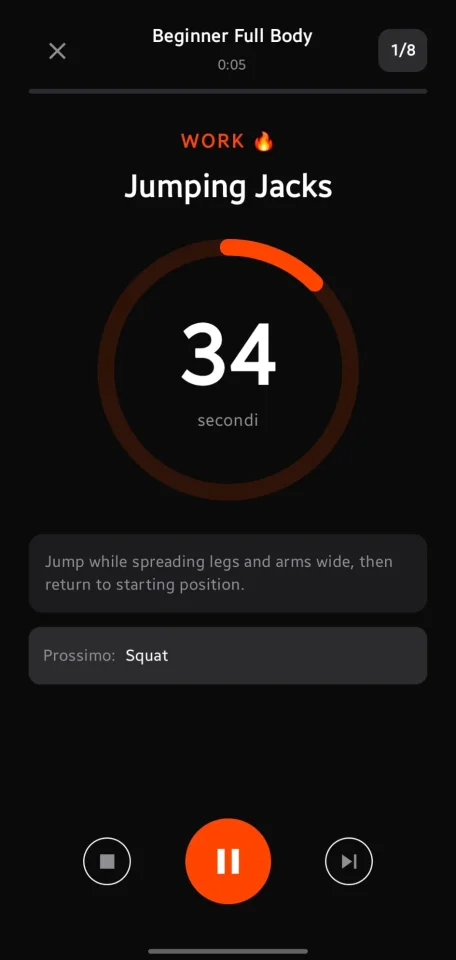 FitFlow - HIIT Timer & Workout Android App — screenshot 3