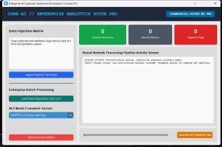 Enterprise AI Customer Sentiment Analytics Dashboard Pro