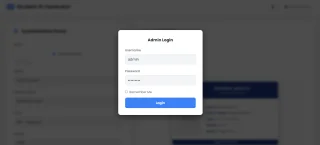 Student ID Card Generator with Admin Customization