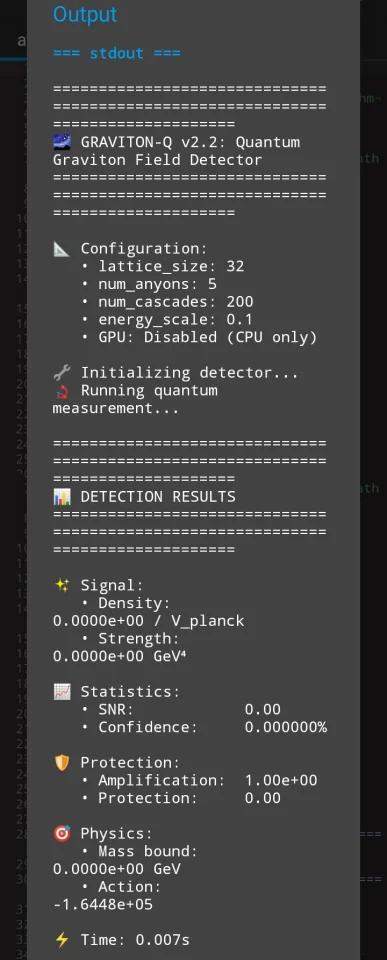 GRAVITON-Q: Quantum Graviton Field Detection Algorithm — screenshot 1