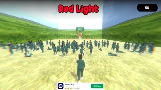 Squid Game Challenge: Red Light Green Light