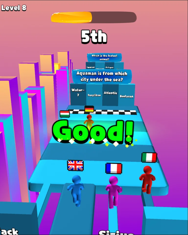 Quiz Rush.io Hyper Casual Game — screenshot 4