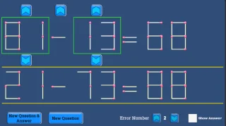 Matchstick Question Generator