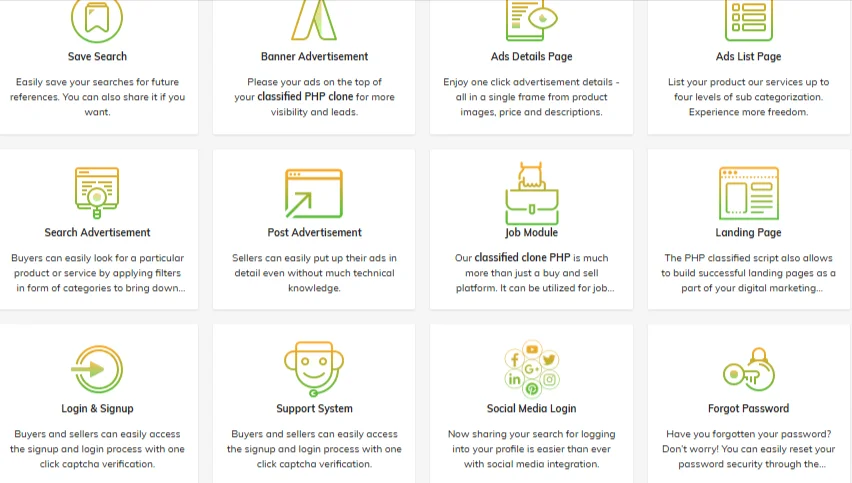 Classified Marketplace Script in PHP — screenshot 4