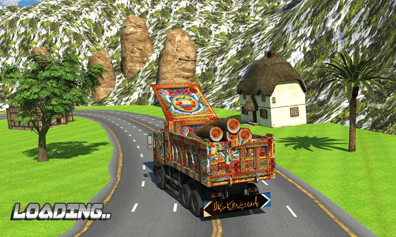 Asian Cargo Truck Transport 64 Bit Source Code — screenshot 1
