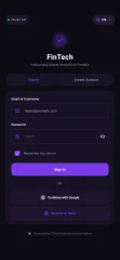FinTech Finance & Market Tracking App Template