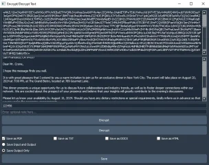 Text Encryption and Decryption