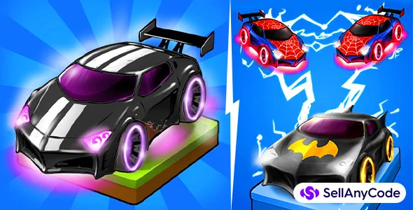 Merge Speed Cars: Unity Project