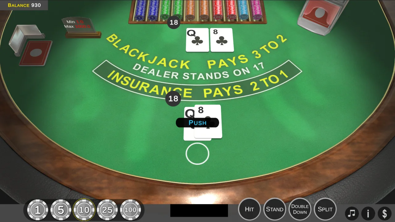 Blackjack Game — screenshot 3