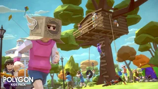 POLYGON Kids - Low Poly 3D Art by Synty