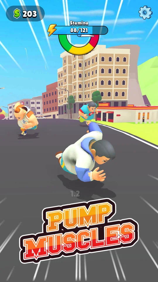 Run Clicker: Tap Muscle Up — screenshot 5