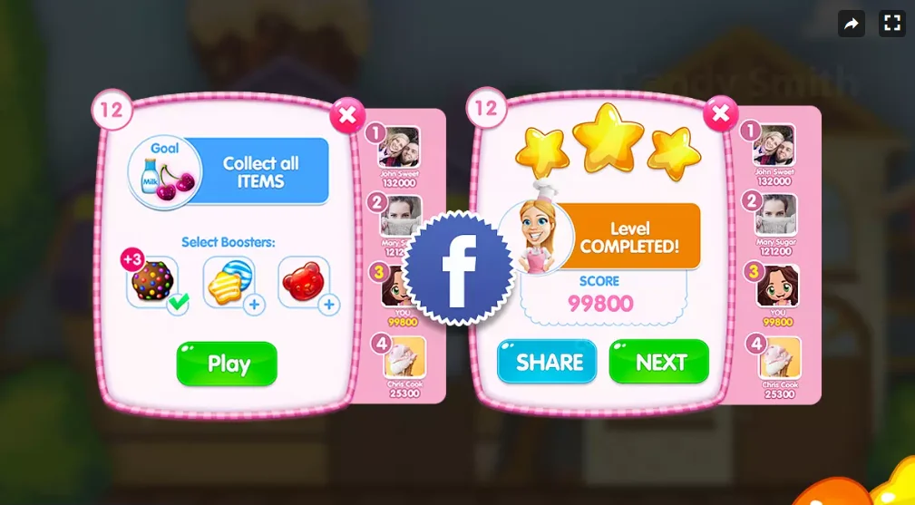 Sugar Match 3 + PSD Source Pack — screenshot 9