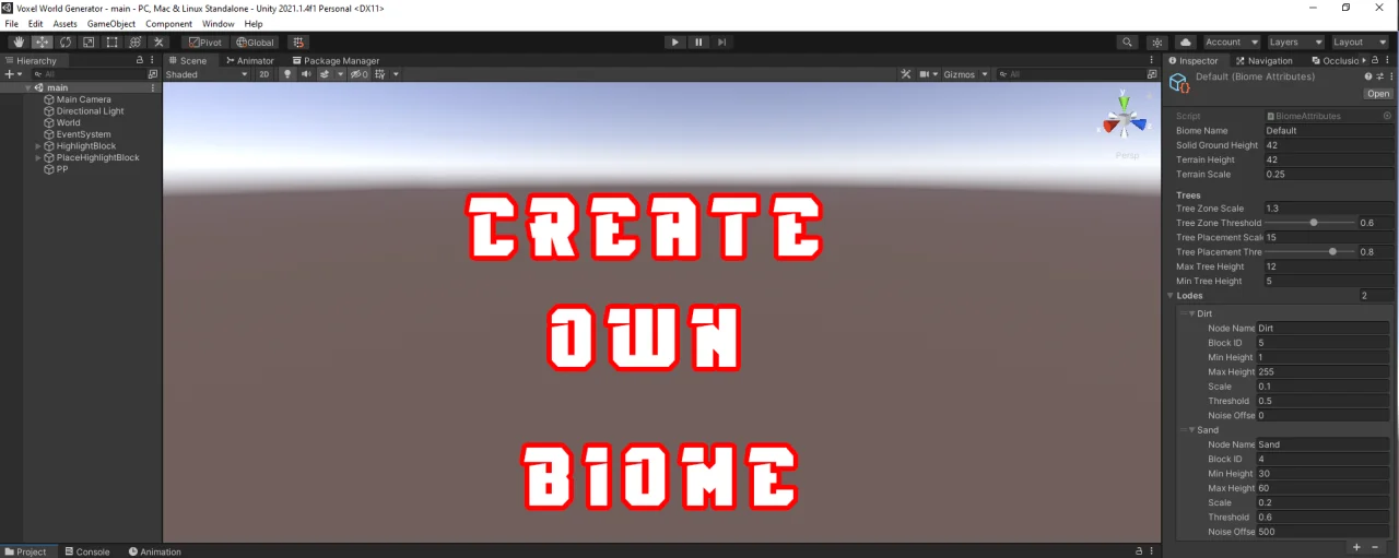 Minecraft - Voxel Terrain Generator — screenshot 3