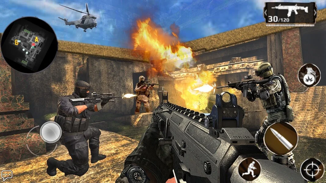 Modern Commando 3D: Army Shooting Game 64 Bit Source Code — screenshot 2