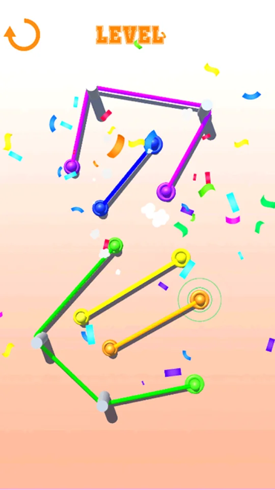 Color Rope Puzzle — screenshot 2